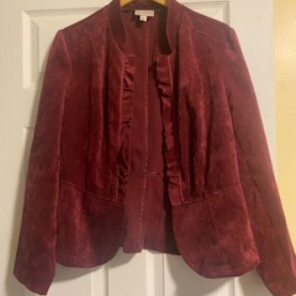 Vintage Velvet Style Coat - Picture 1 of 6